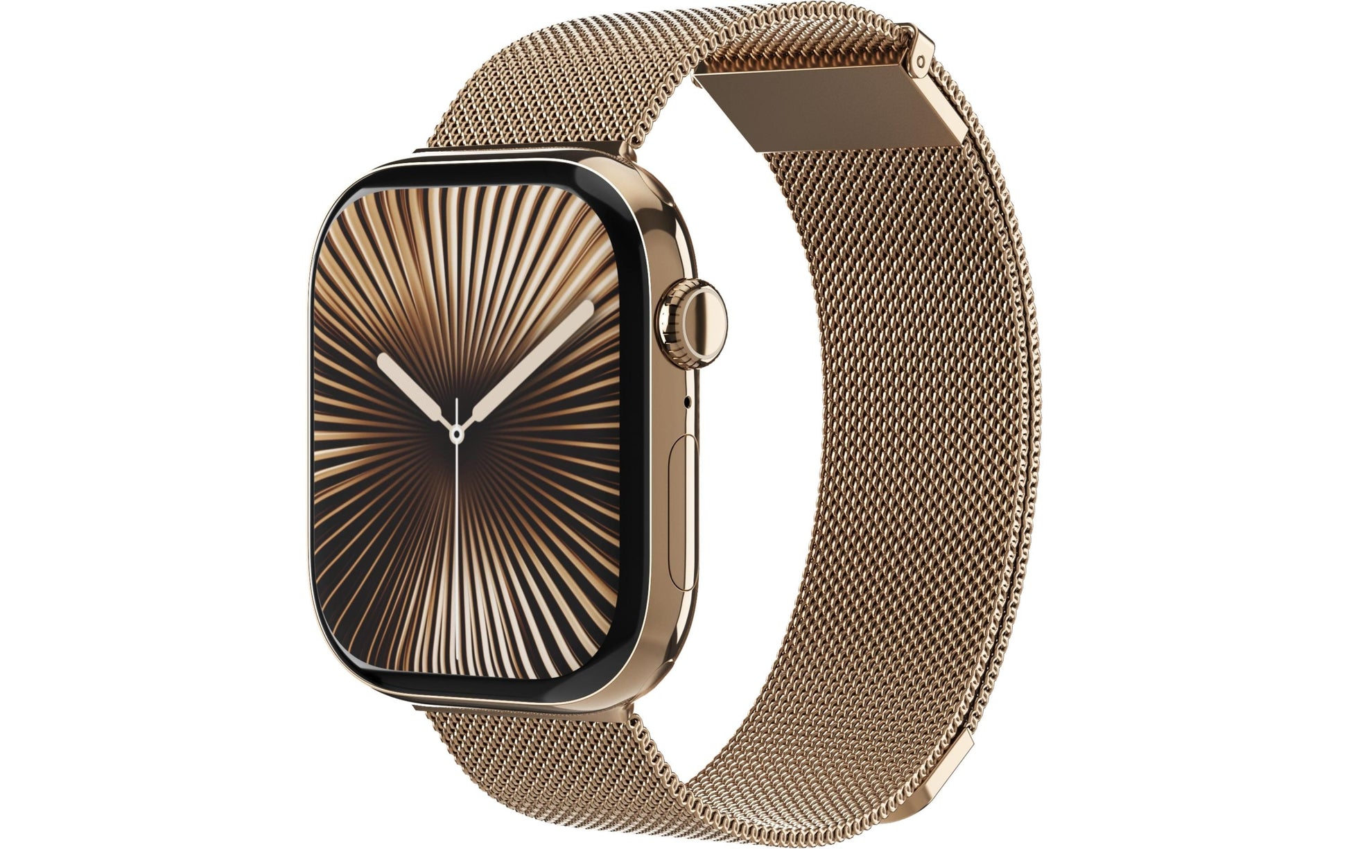 Vonmählen Milanese Loop 2 – Armband – für Apple Watch 40/41/42 mm, Sunset Gold, One Size, Edelstahl