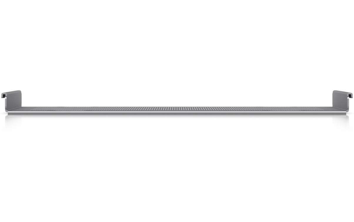 Ubiquiti UACC-RACK-SHELF-TL Regalboden – perforiert, grau, B 460 × H 27,4 × T 453,8 mm, für toolless Mini-Rack