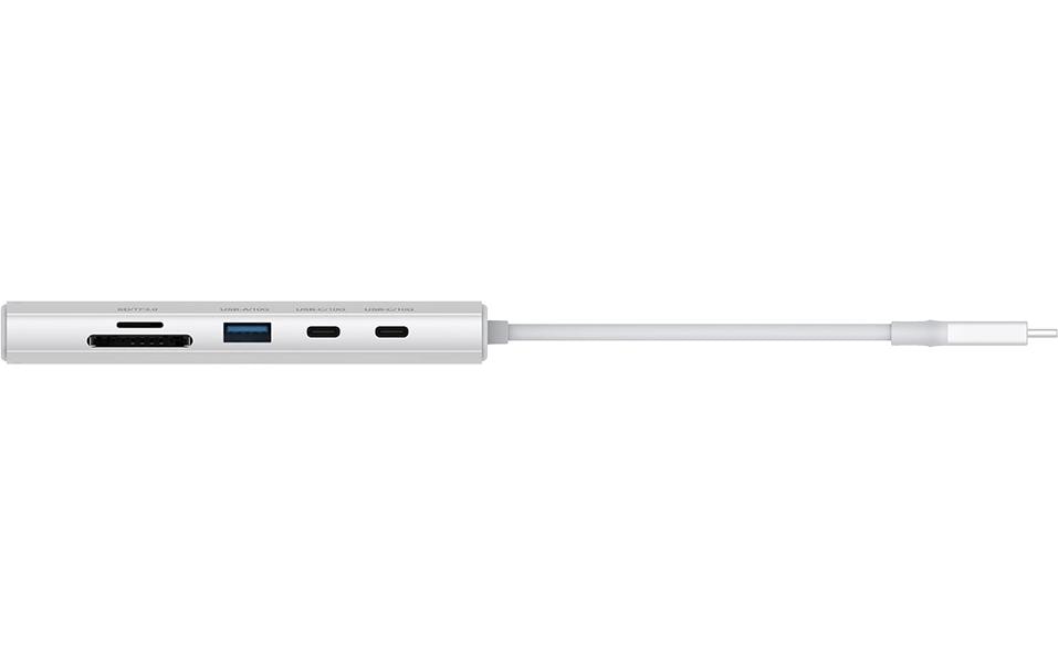 D-Link DUP-A01 Multiport-Adapter – USB-C, 2× HDMI, 1× USB-A, 2× USB-C, 100 W PD, GbE, SD/microSD