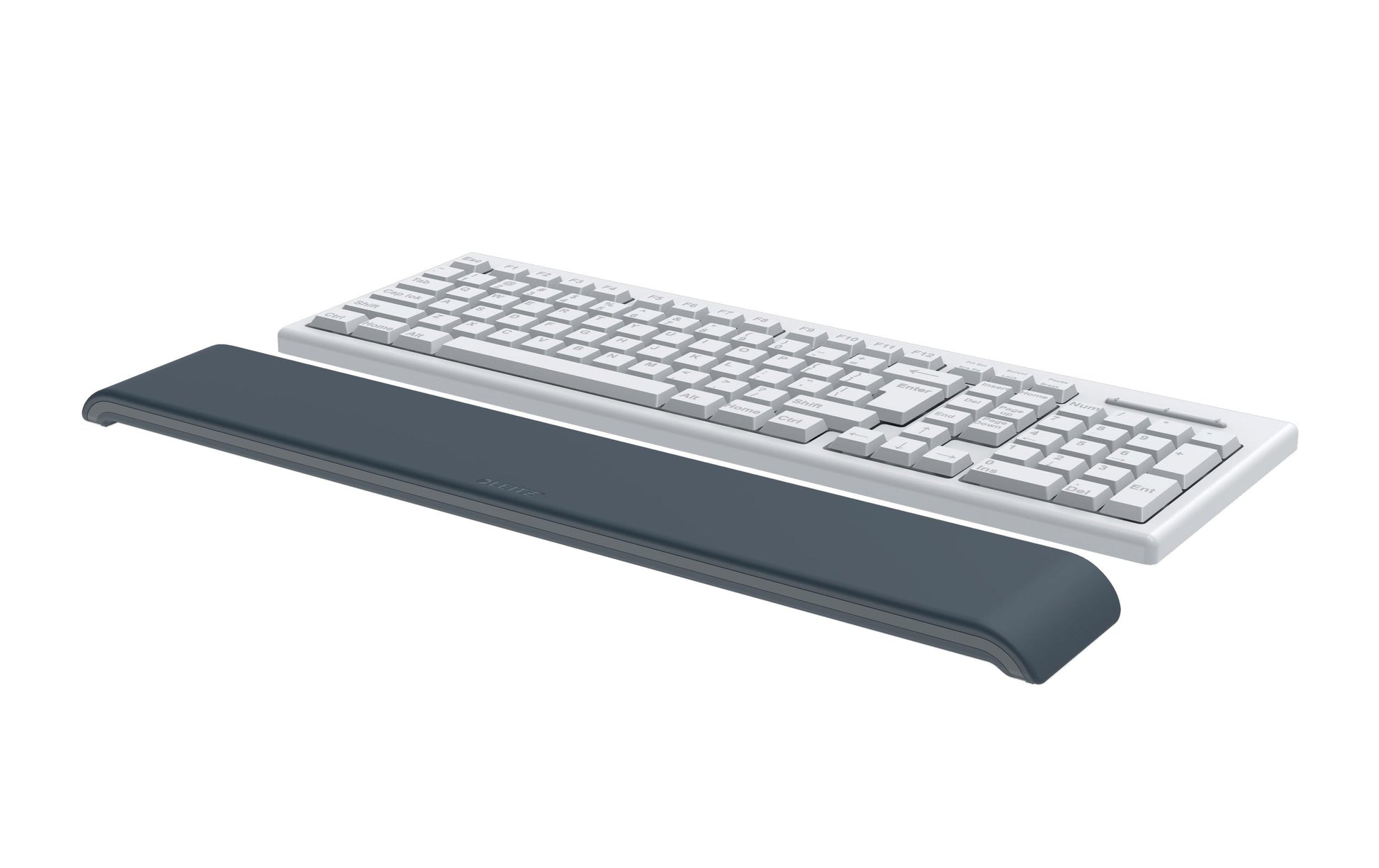 Leitz Handgelenkauflage für Tastatur – Grau – Breite 437 mm