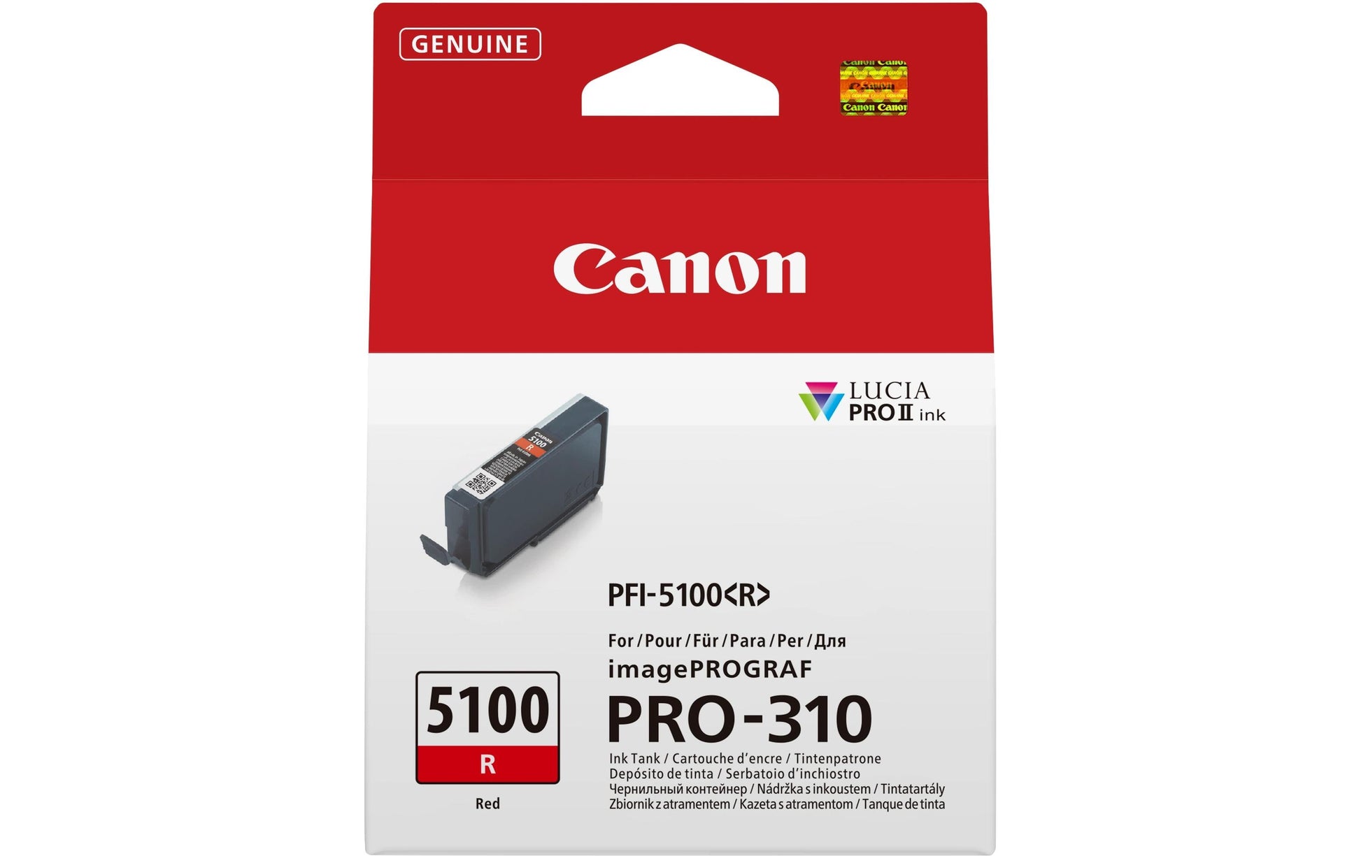 Canon Tintenpatrone PFI-5100 R, Magenta