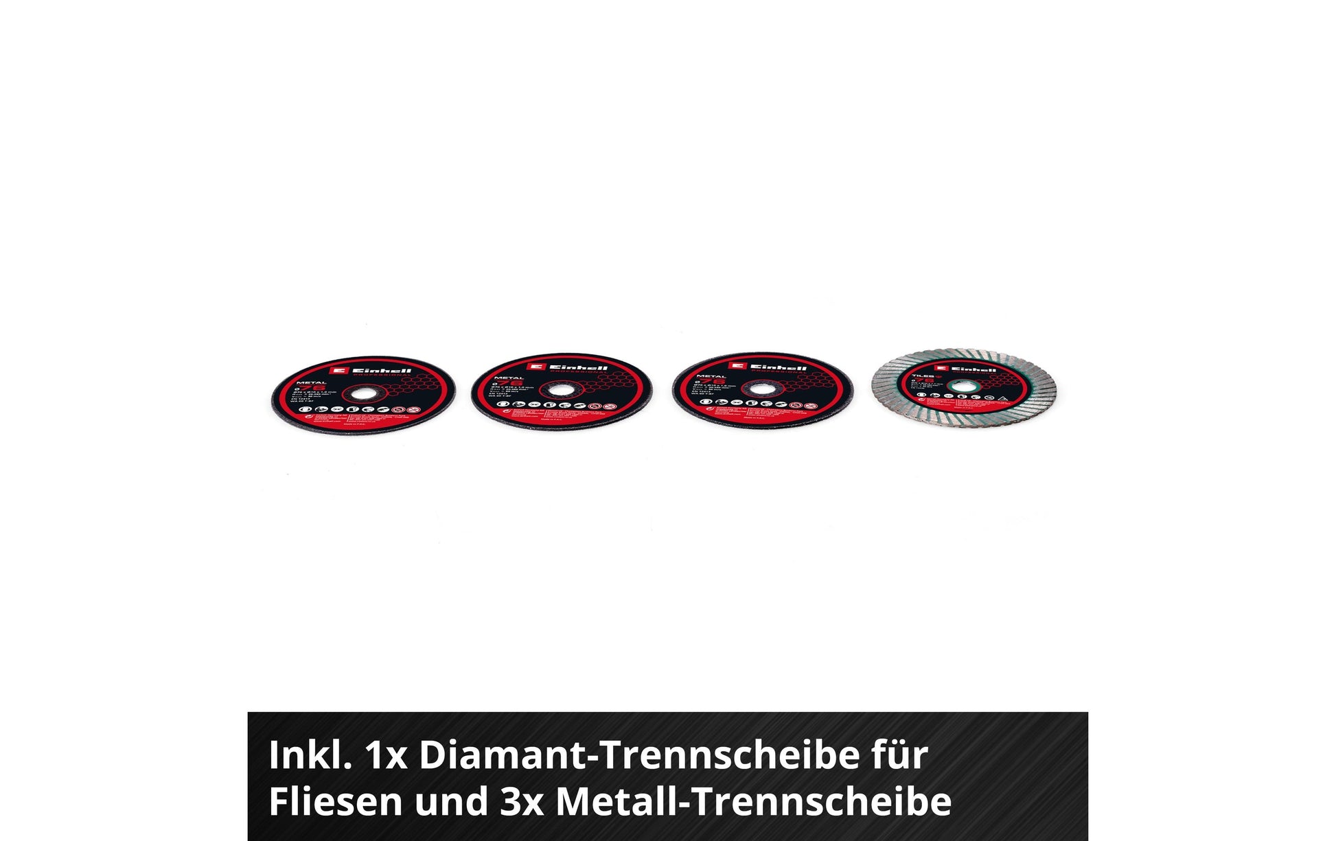 Einhell Trennschneider TP-CO 18/76-C Li BL – 18 V (Power X-Change) – Ø 76 mm – 1×4,0 Ah (ohne Ladegerät)