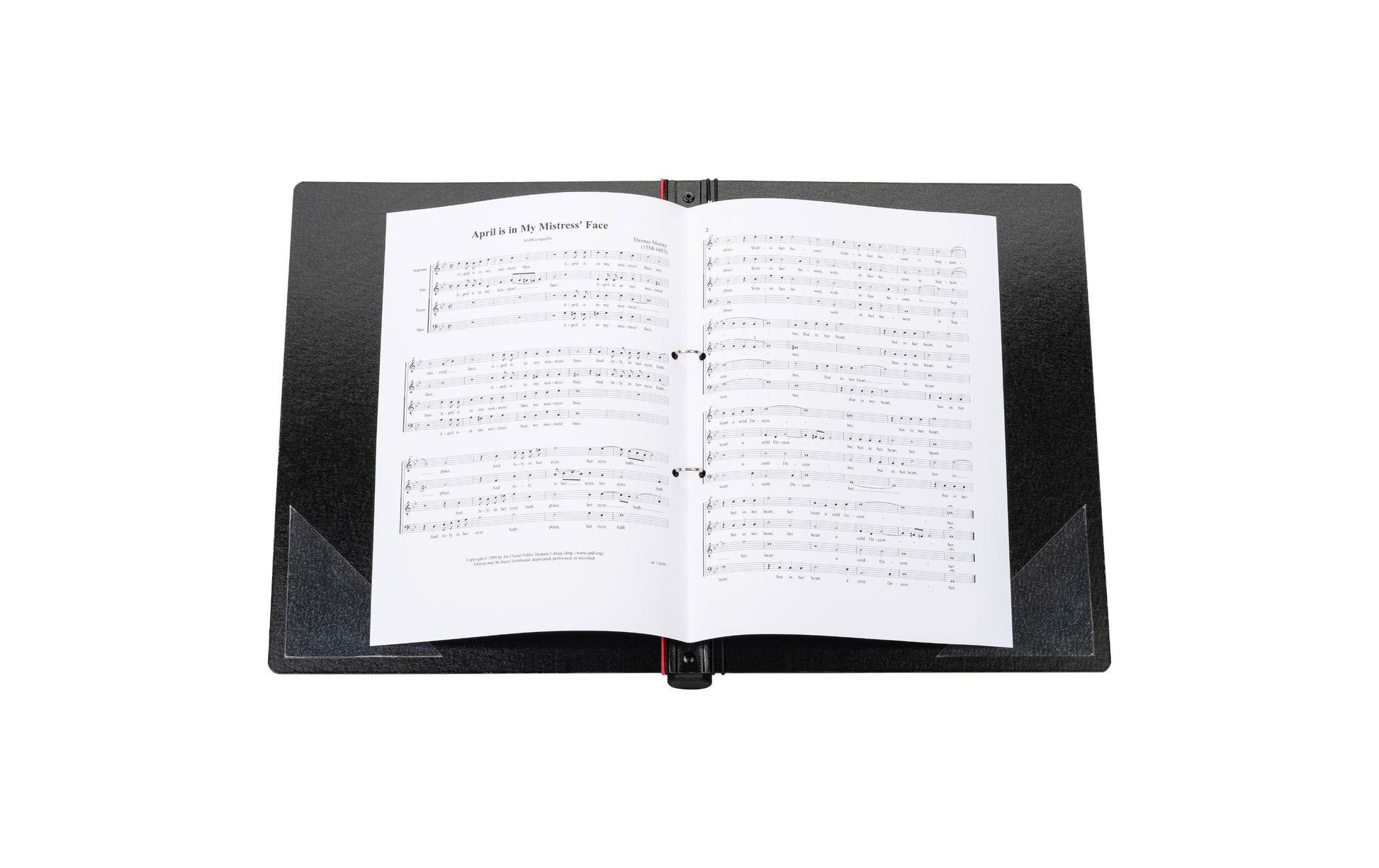Falken Zeigebuch Gloria – 2-Ring Mechanik – Schwarz, Karton, FSC