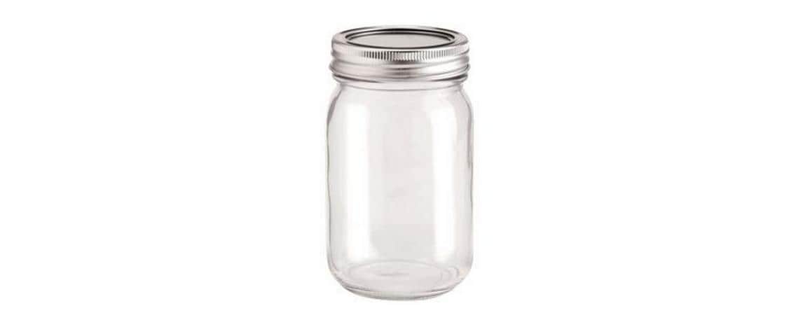Glorex Glas – 420 ml – Ø 7 × 13.5 cm, transparent