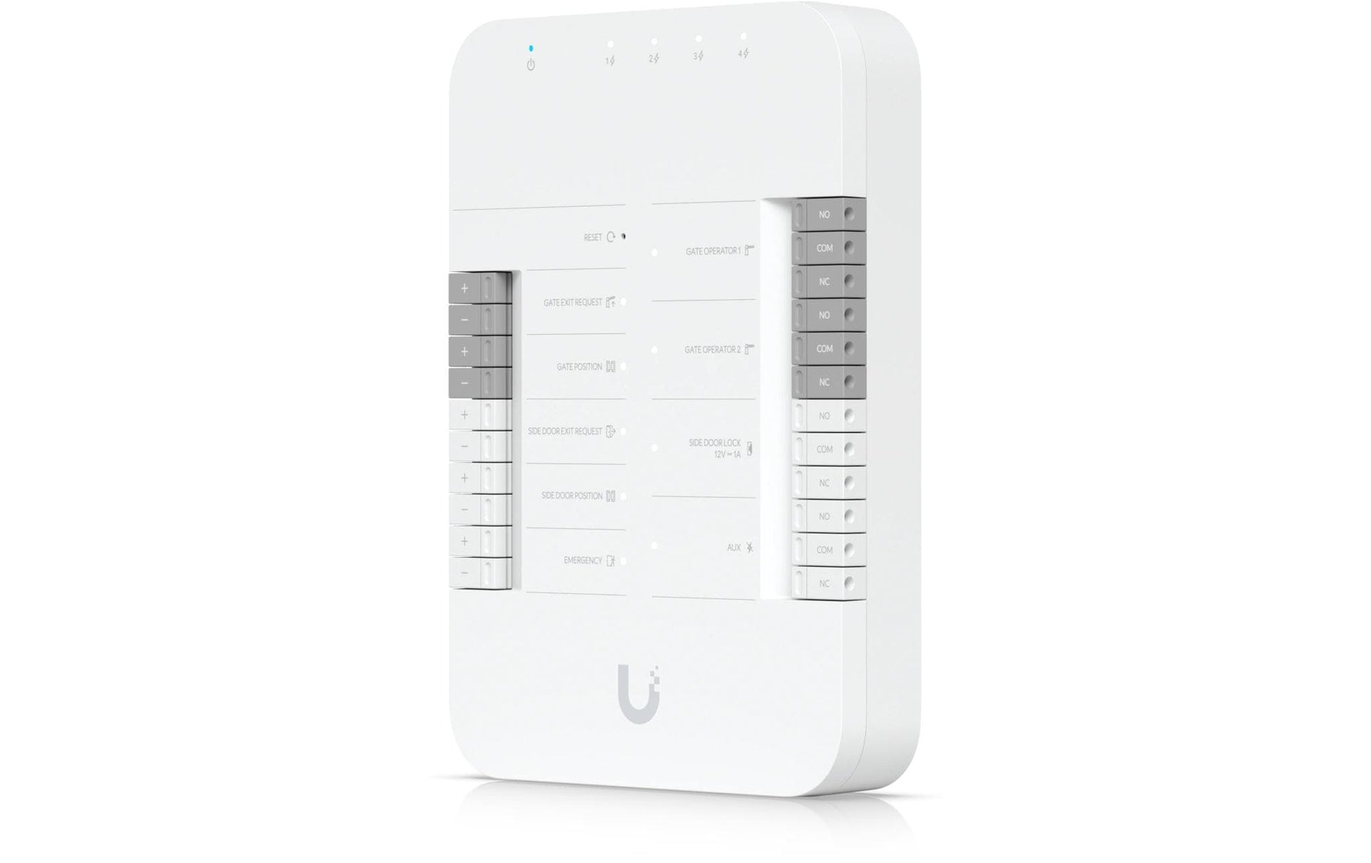 Ubiquiti UniFi Access Hub UA-HUB-GATE – für Reader und Intercom, 175 × 26 × 126 mm, weiss