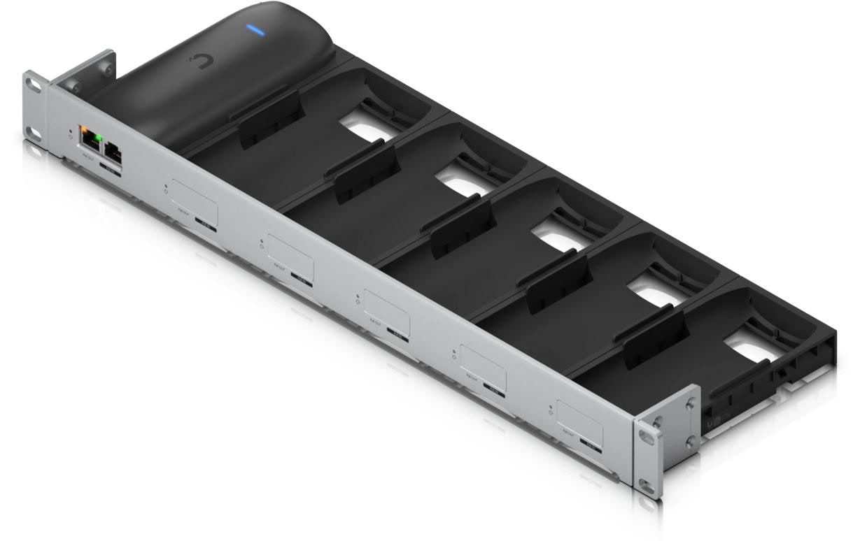 Ubiquiti Rack-Regalboden 19" – 1U – 442 × 159 × 43 mm – für UP-AI-Port – schwarz/grau