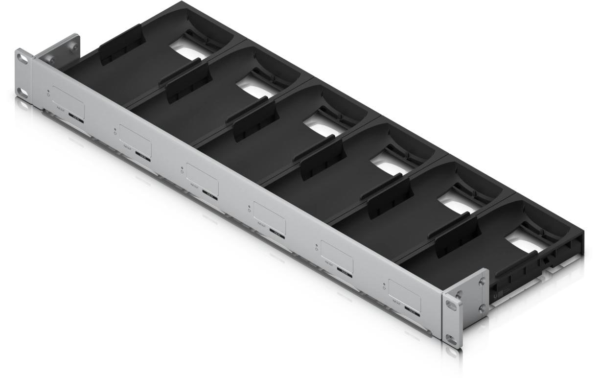Ubiquiti Rack-Regalboden 19" – 1U – 442 × 159 × 43 mm – für UP-AI-Port – schwarz/grau