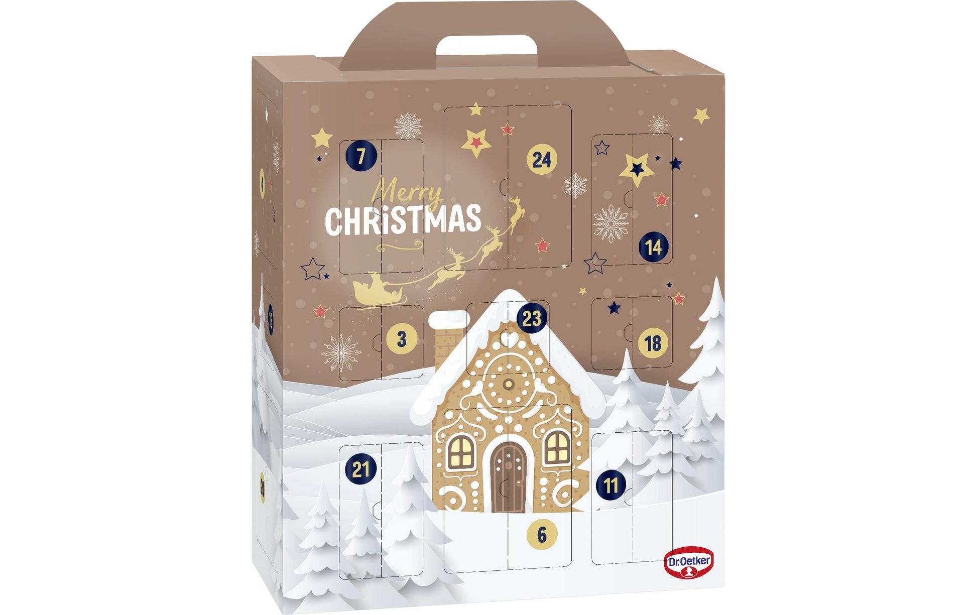Dr. Oetker Adventskalender mit Backzutaten