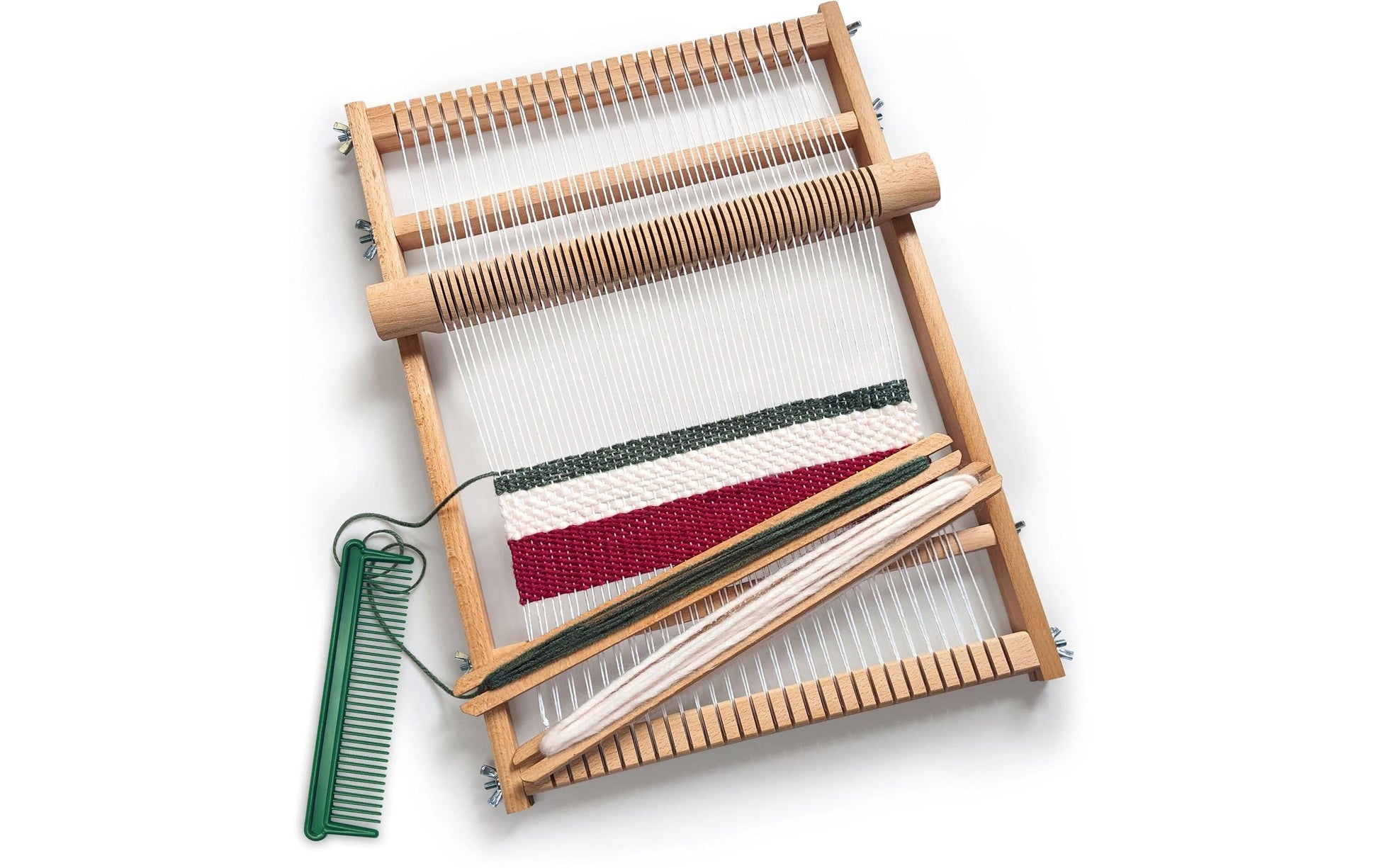 Vedes Strickrahmen Beige – 25 cm, Buche