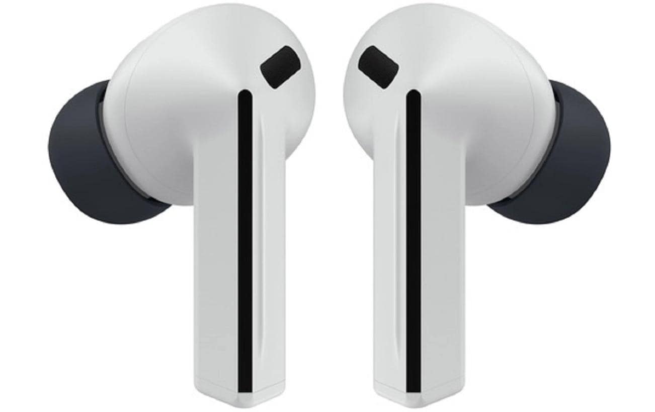 Samsung Galaxy Buds3 FE – True Wireless In-Ear Kopfhörer – Bluetooth, ANC – Grau, für Android – bis 30 h