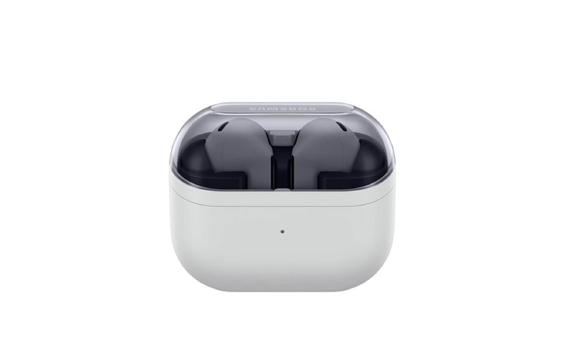 Samsung Galaxy Buds3 FE – True Wireless In-Ear Kopfhörer – Bluetooth, ANC – Grau, für Android – bis 30 h