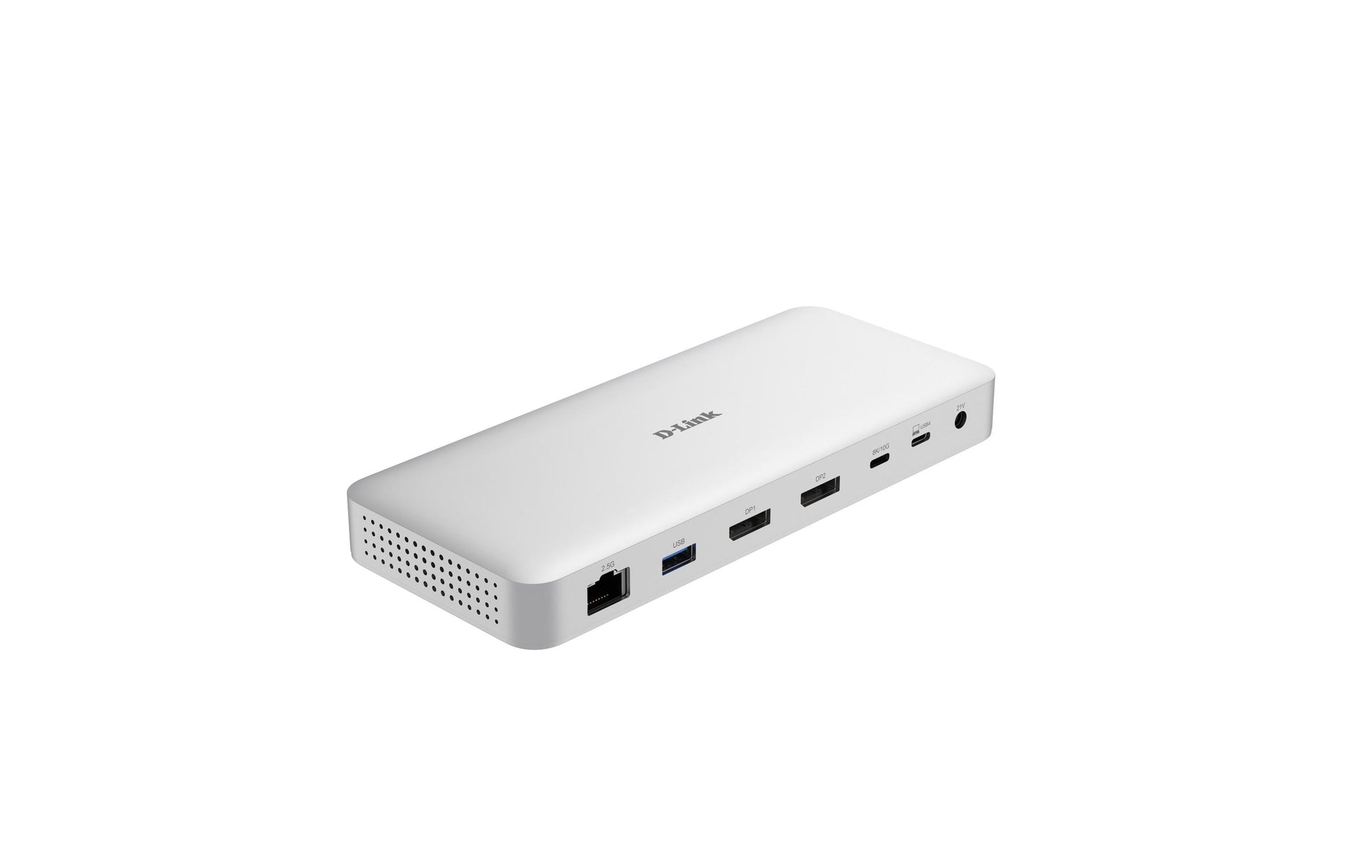 D-Link Dockingstation – USB4, 2× DP, 3× USB-A, 1× USB-C, 100 W PD, 2,5GbE