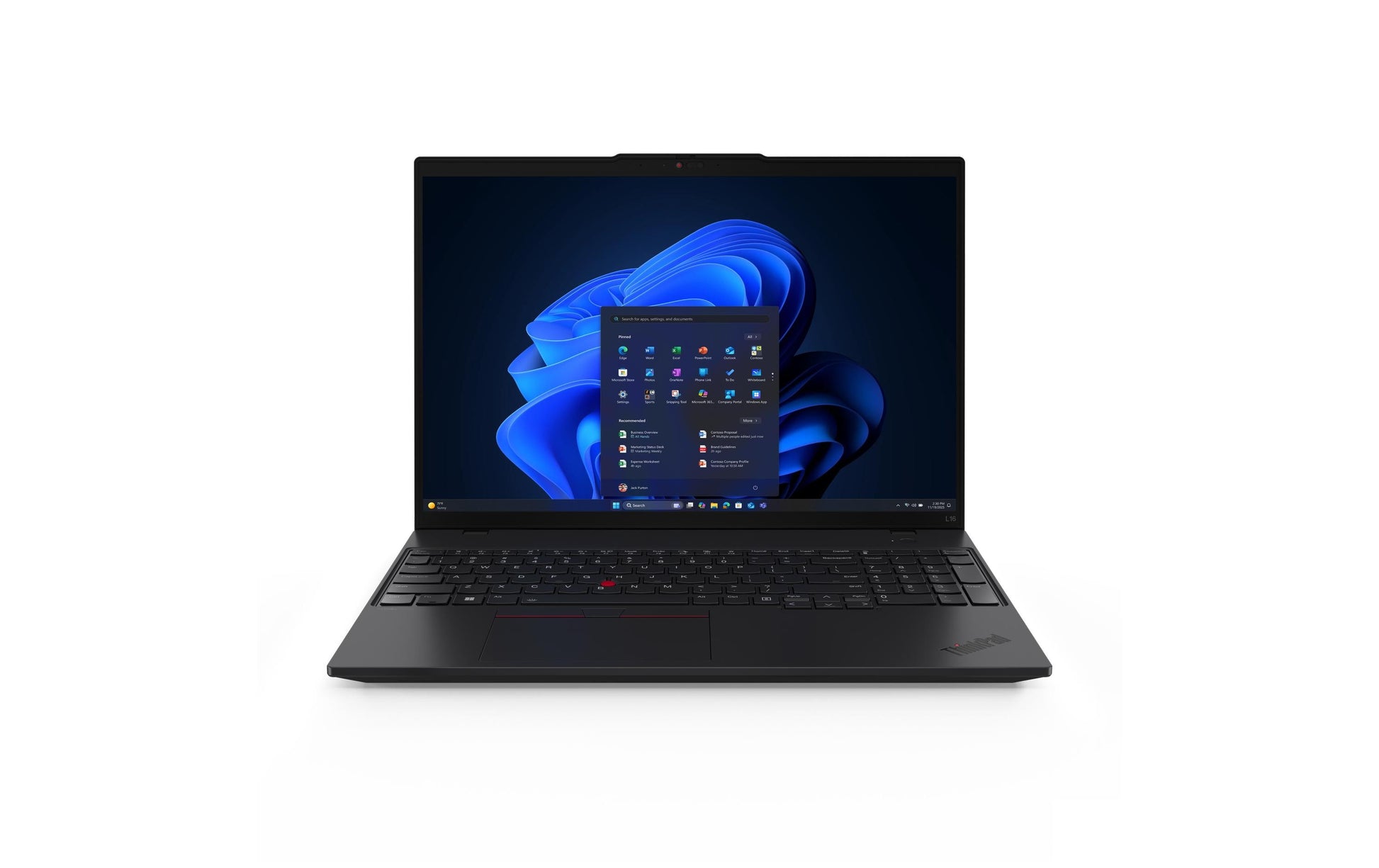 Lenovo ThinkPad L16 Gen 2 (AMD), Ryzen 5 PRO 215, 16" WUXGA, 16 GB, 512 GB – Windows 11 Pro