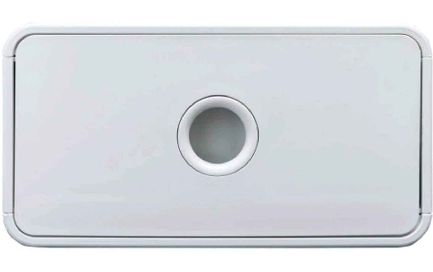 Exacompta Tiny Box AutentiK – Schubladenbox – 1 Schublade, A5+, Weiss, Kunststoff, 265 × 190 × 107 mm