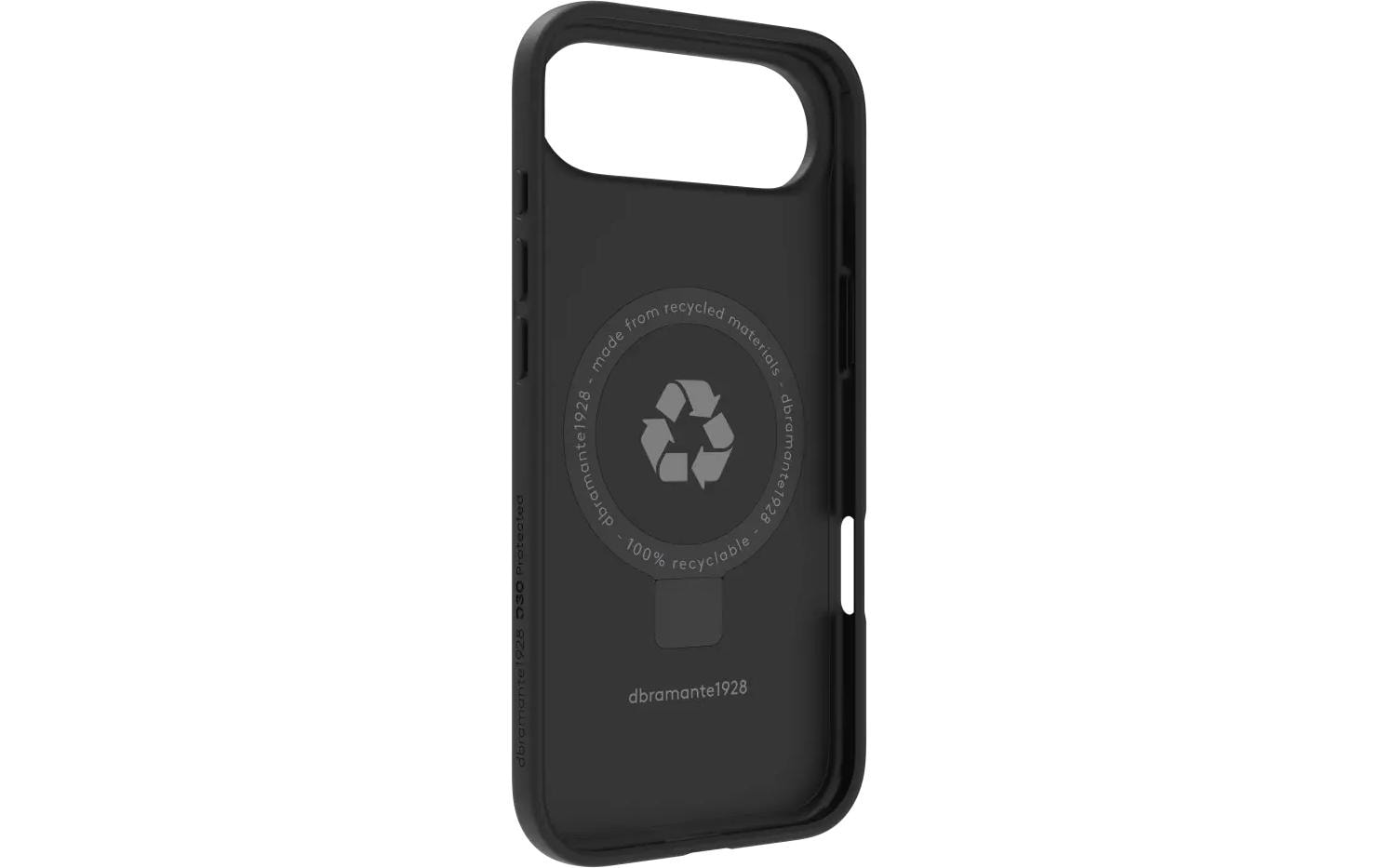 dbramante1928 Iceland Ultra D3O MS Kick Backcover – für Apple iPhone 17 Air, schwarz, bis 4 m sturzsicher
