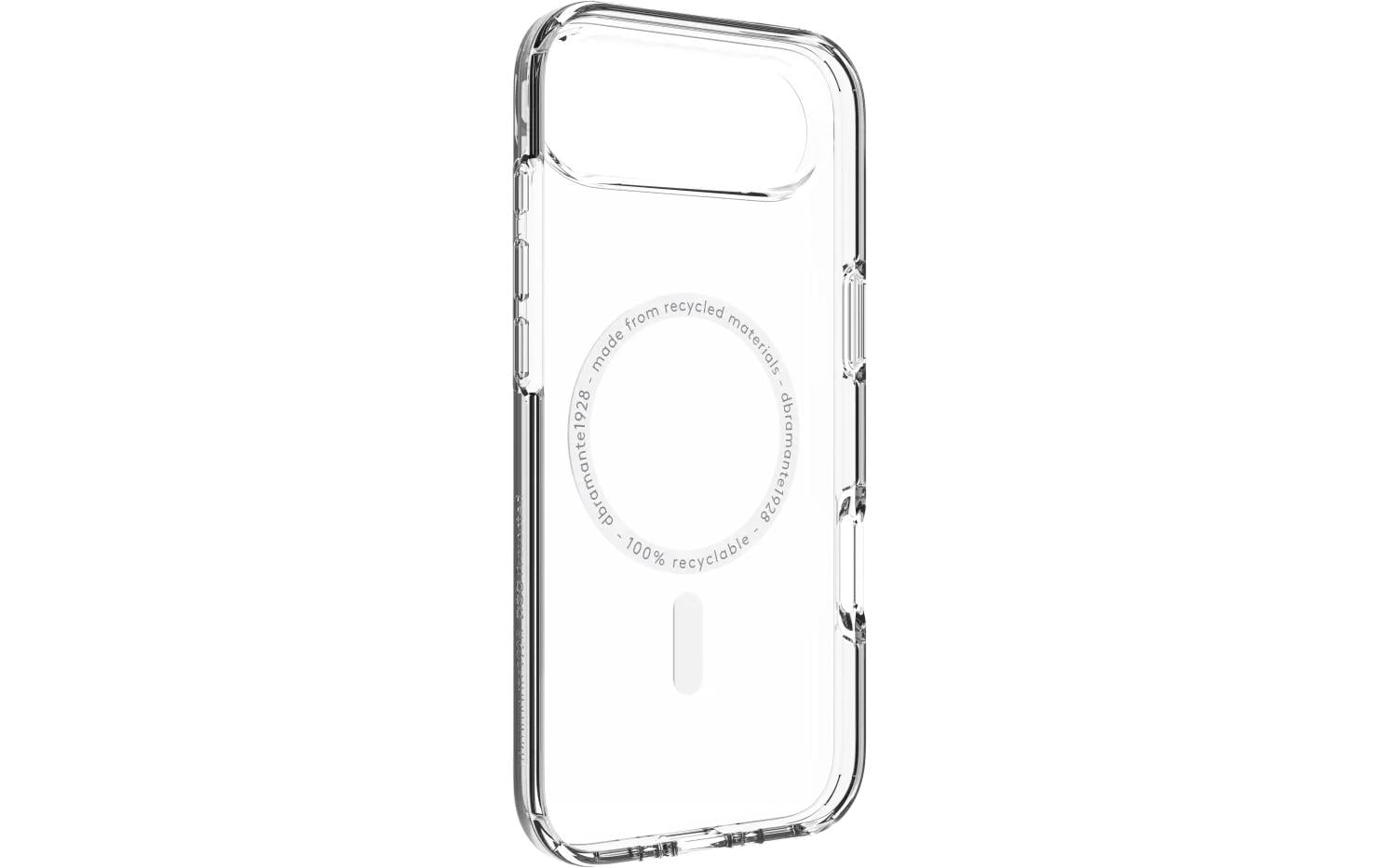 dbramante1928 Iceland Ultra D3O MS Backcover – für Apple iPhone 17 Air, MagSafe, Kunststoff, Transparent, bis