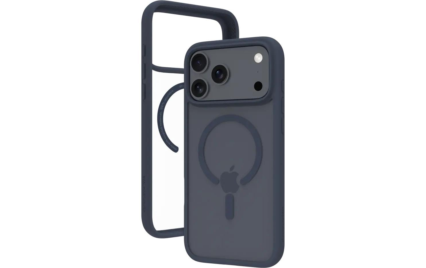 dbramante1928 Grenen MS – Backcover – für Apple iPhone 17 Pro Max, Kunststoff, Dunkelblau, bis 2 m Sturzsicher