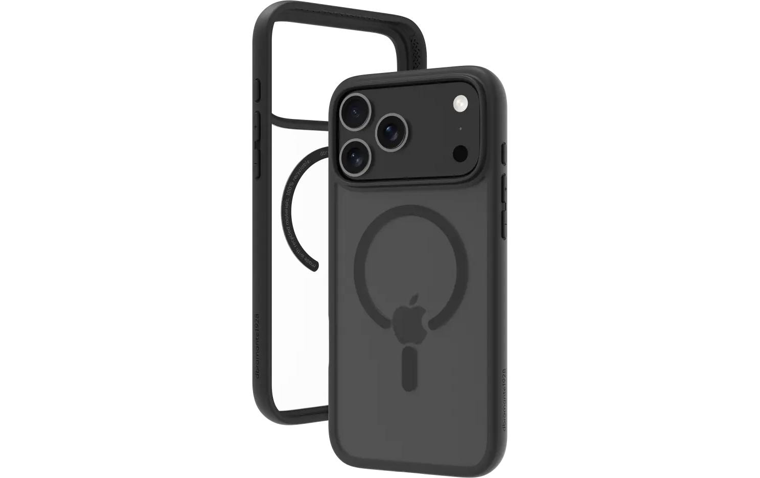 dbramante1928 Grenen MS Backcover – für Apple iPhone 17 Pro Max, Kunststoff, schwarz, bis 2 m sturzsicher