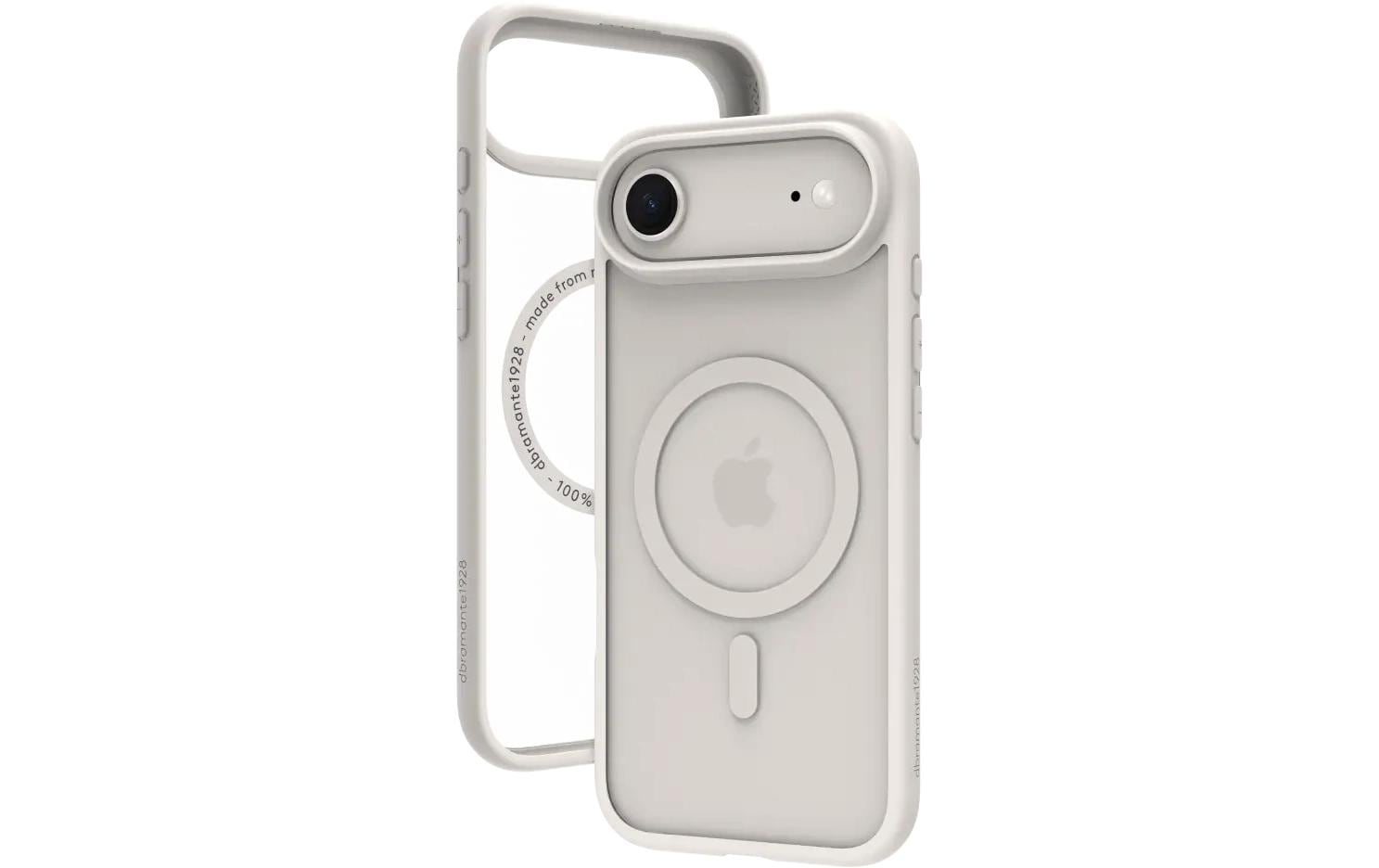 dbramante1928 Backcover – für Apple iPhone 17 Air, Kunststoff, Weiss, bis 2 m sturzsicher