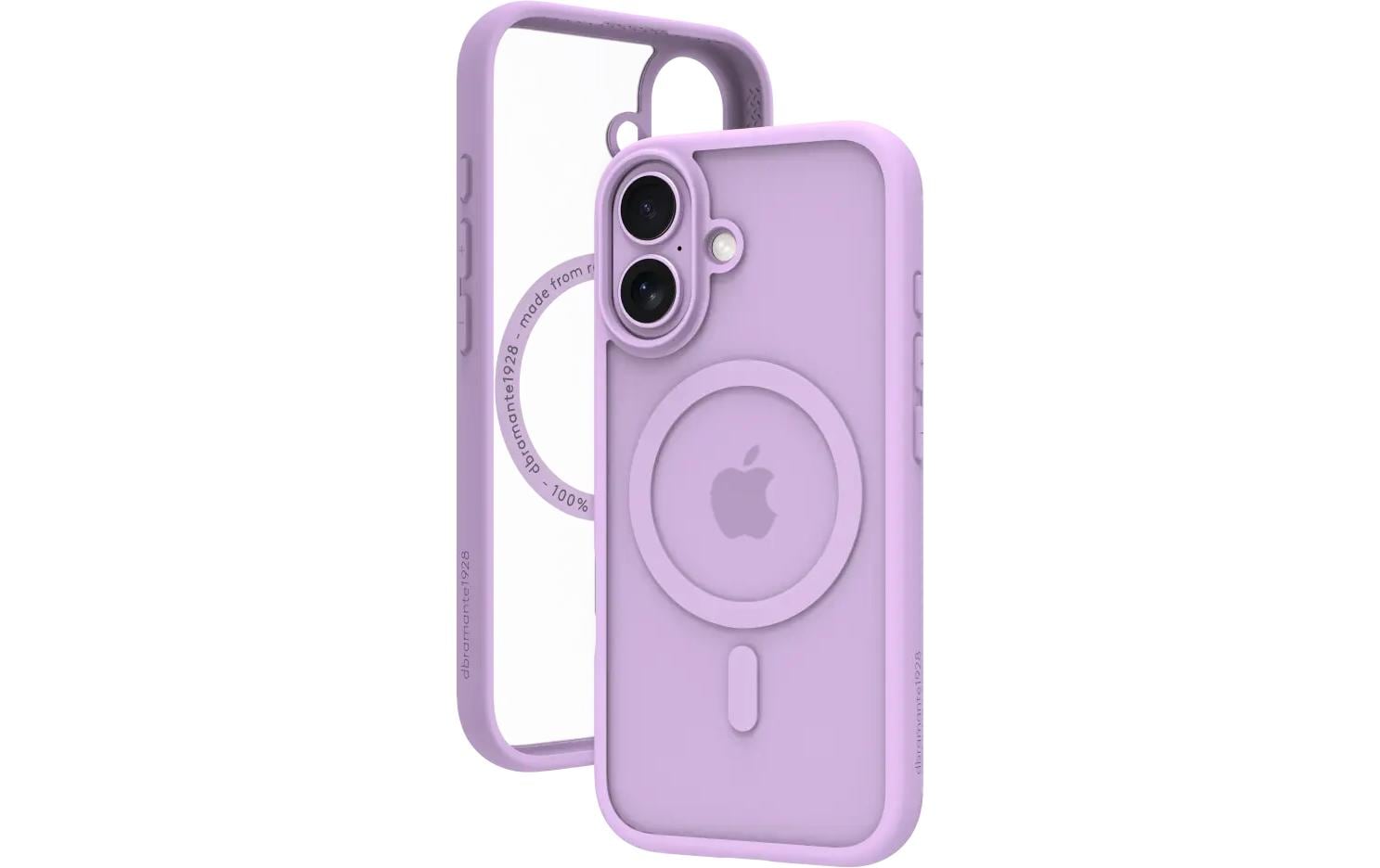 dbramante1928 Grenen MS Backcover – für Apple iPhone 17, Kunststoff, Rosa, bis 2 m sturzsicher, mit Kartenfach