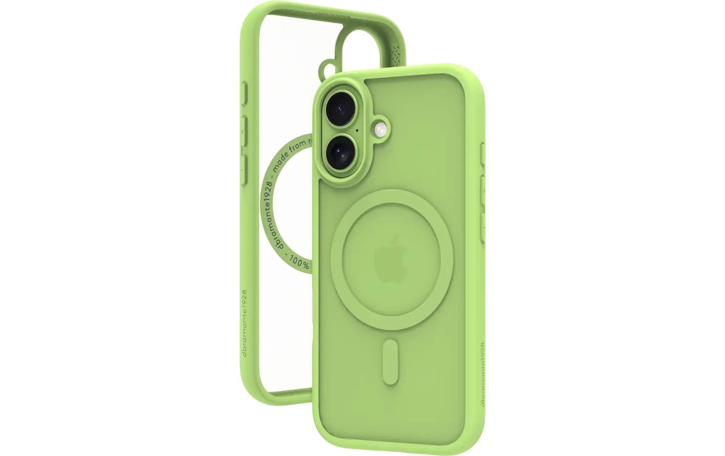 dbramante1928 Grenen MS Backcover – für Apple iPhone 17, Hellgrün, bis 2 m Sturzsicher