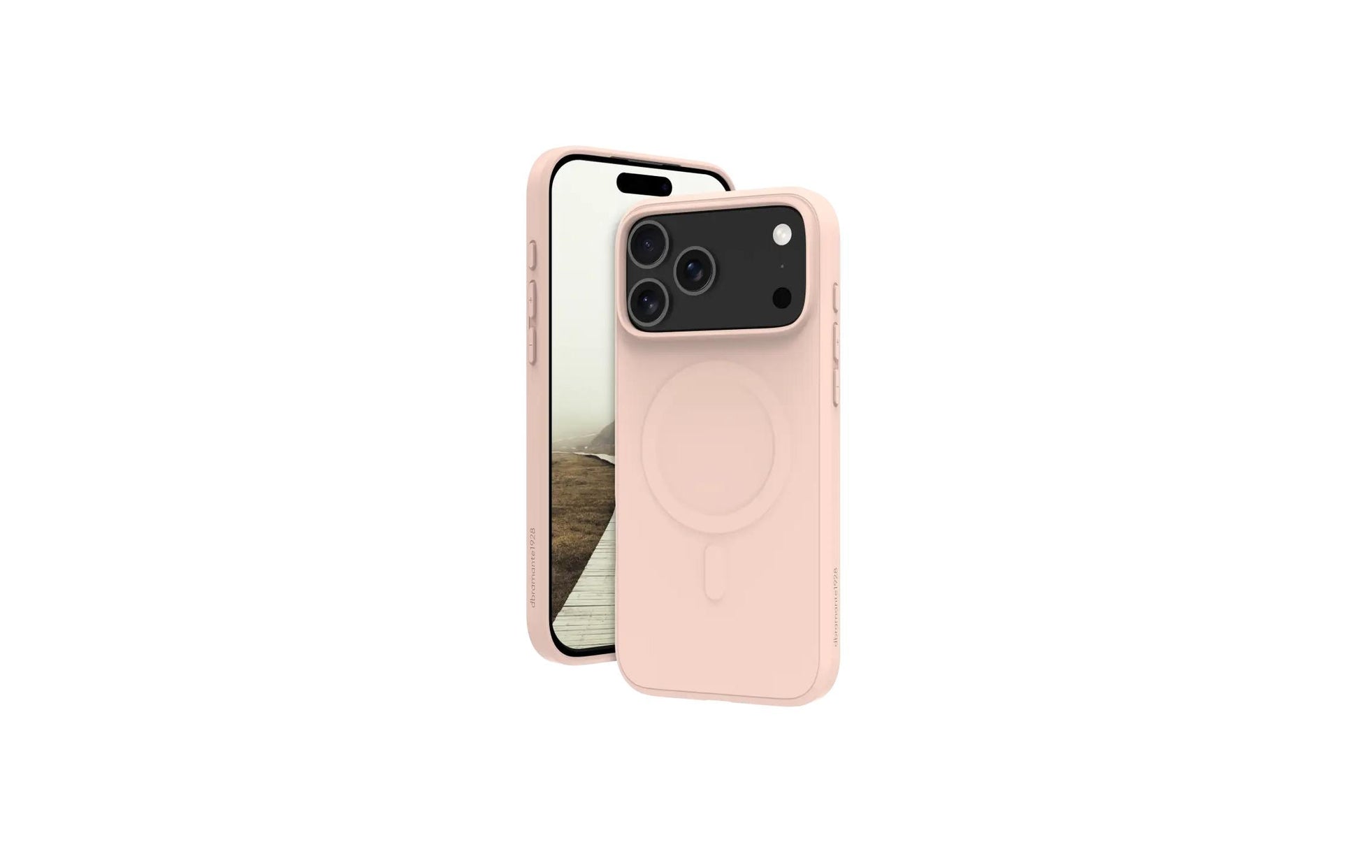 dbramante1928 Greenland Pro MS Backcover – für Apple iPhone 17 Pro Max, Kunststoff, Pink Sand