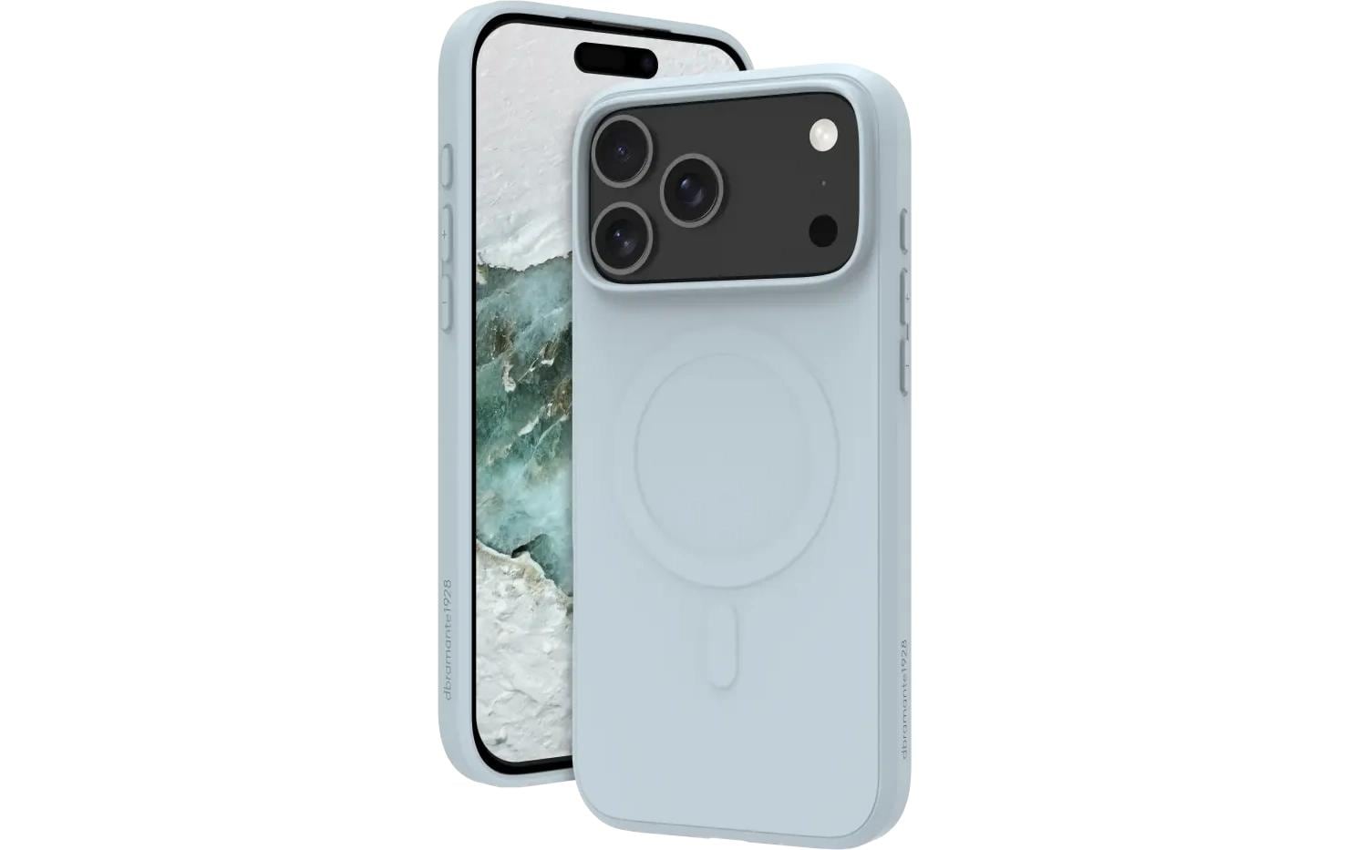 dbramante1928 Greenland Pro MS Backcover – für Apple iPhone 17 Pro Max, Kunststoff, Blau