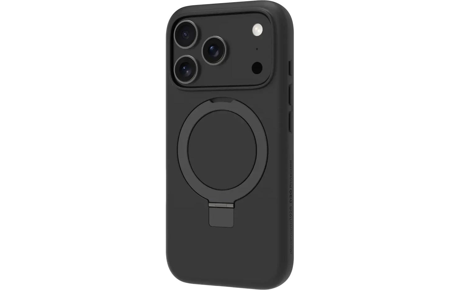 dbramante1928 Backcover – für Apple iPhone 17 Pro, MagSafe, Recycling-Kunststoff, Schwarz, bis 4 m sturzsicher