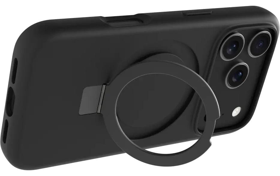 dbramante1928 Backcover – für Apple iPhone 17 Pro, MagSafe, Recycling-Kunststoff, Schwarz, bis 4 m sturzsicher