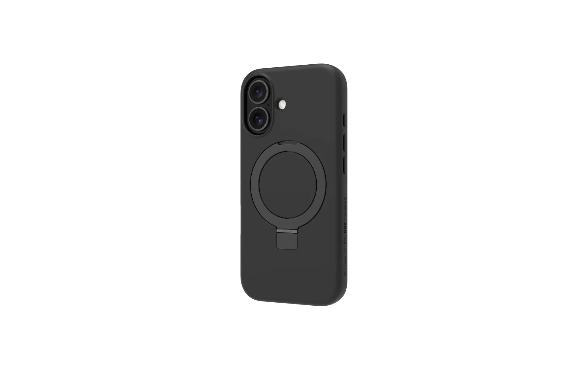 dbramante1928 Backcover – für Apple iPhone 17, MagSafe, Kunststoff, Schwarz, bis 4 m Sturzsicher