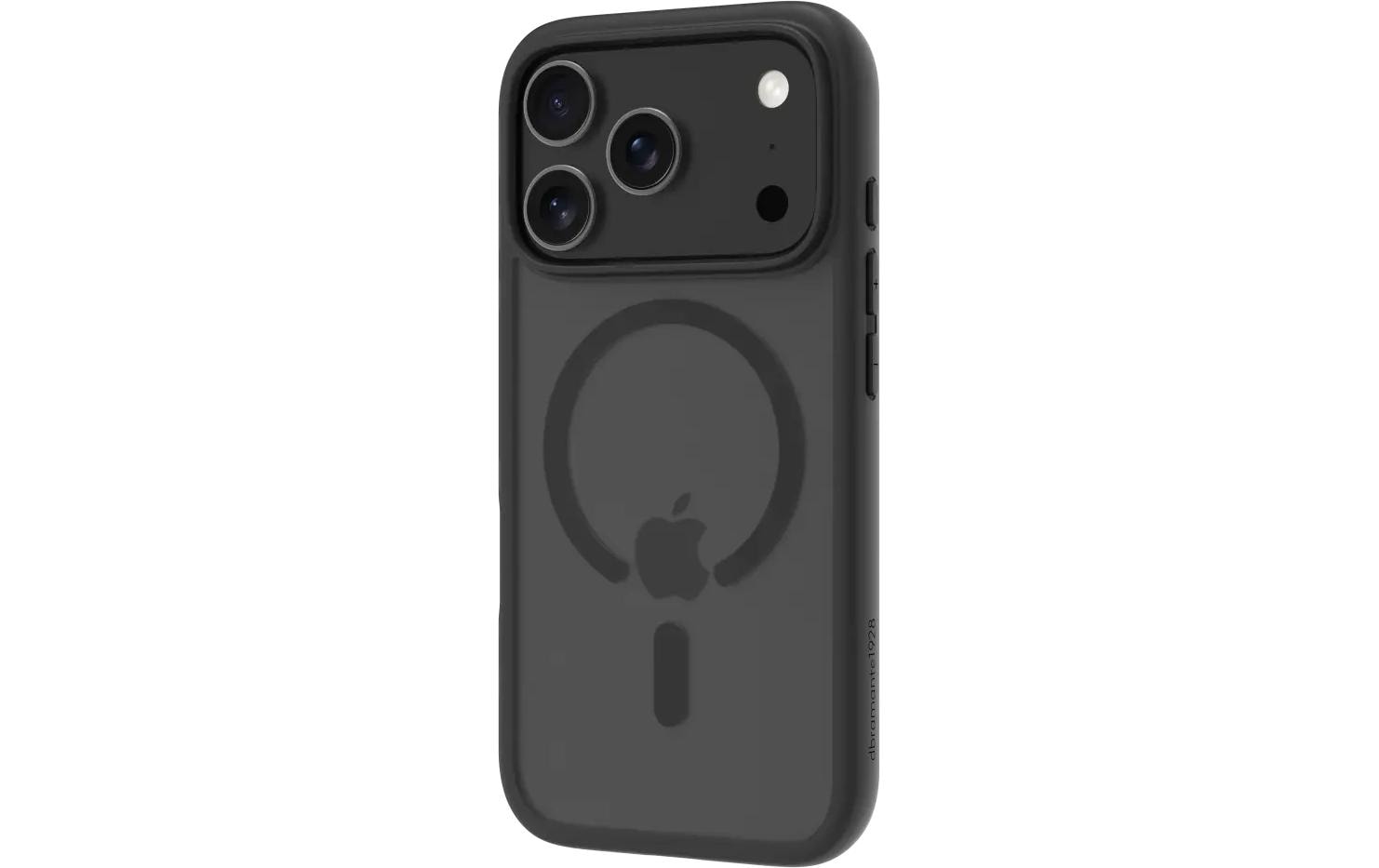 dbramante1928 Grenen MS Backcover – für Apple iPhone 17 Pro, Recycling-Kunststoff, schwarz, bis 2 m sturzsicher