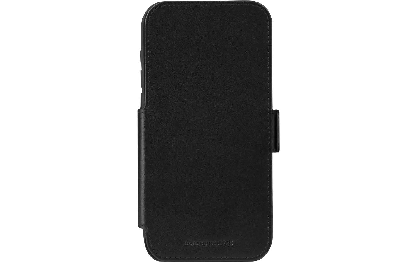 dbramante1928 Copenhagen Wallethülle – für Apple iPhone 17 Pro Max, mit Ständer, 3 Kartenfächer, Leder, Schwarz