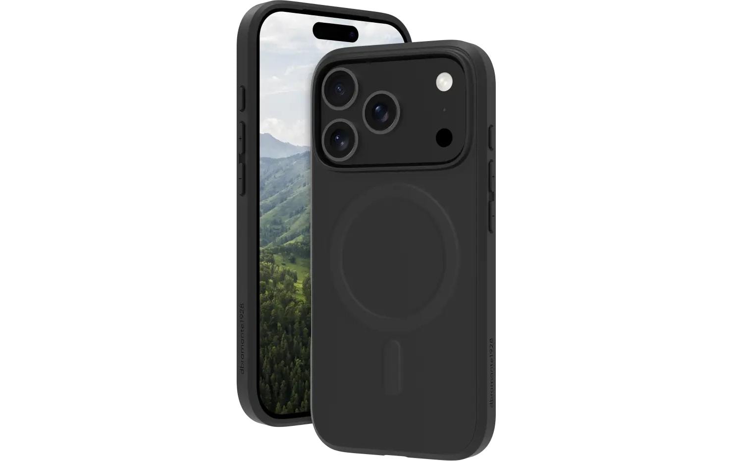 dbramante1928 Greenland Pro MS Backcover – für Apple iPhone 17 Pro, Kunststoff, Schwarz