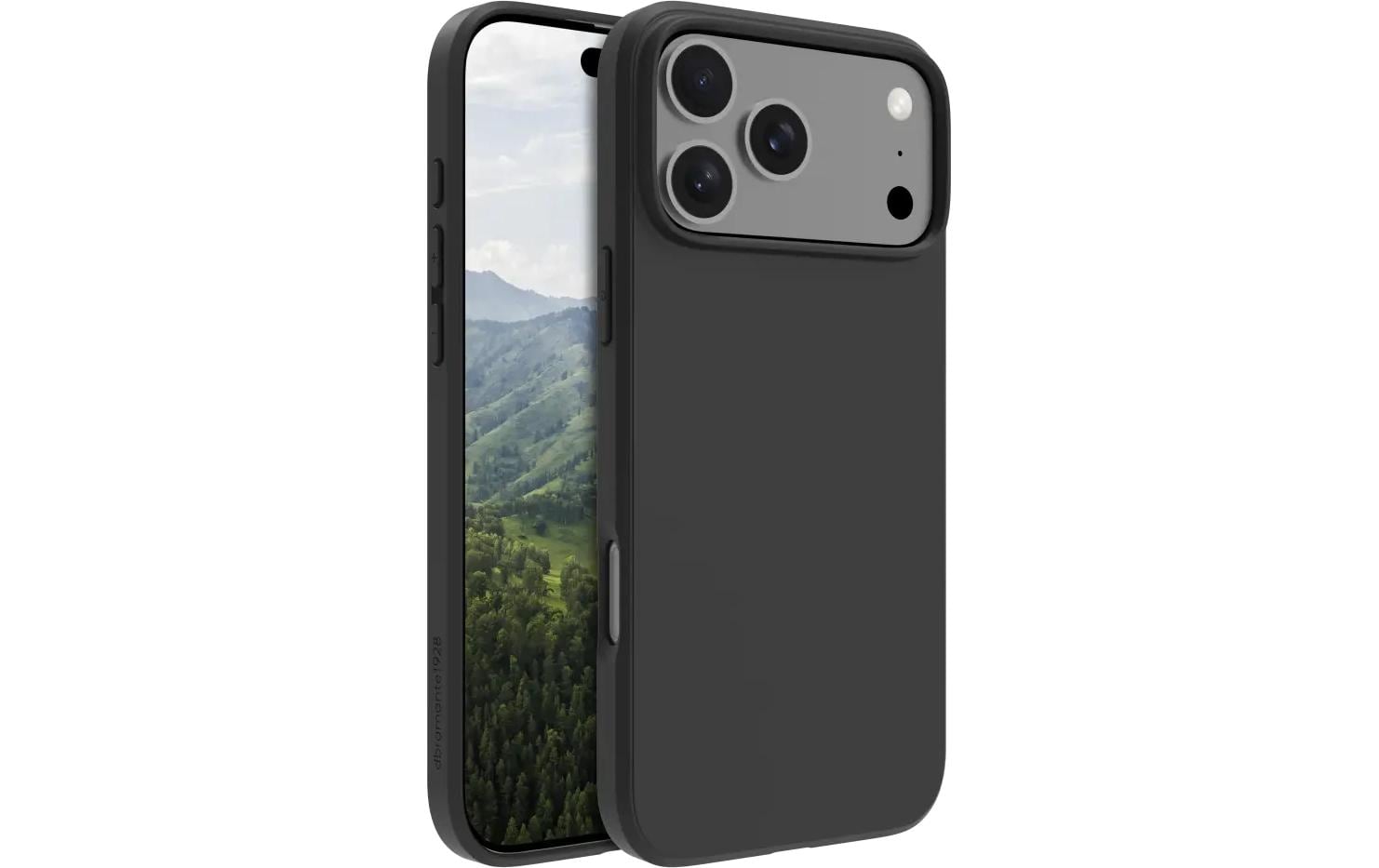 dbramante1928 Greenland Backcover – für Apple iPhone 17 Pro Max, Kunststoff, schwarz, bis 1,2 m sturzsicher