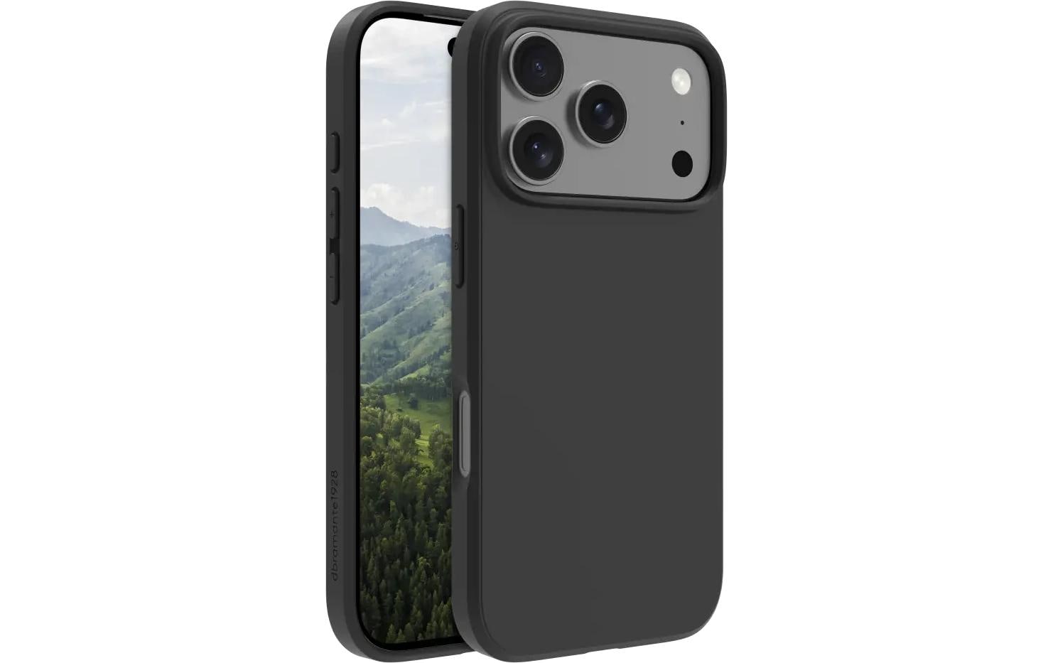dbramante1928 Greenland – Backcover – für Apple iPhone 17 Pro, Kunststoff, Schwarz, bis 1,2 m sturzsicher