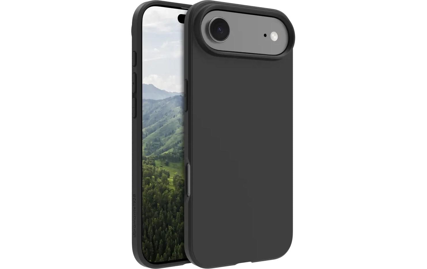 dbramante1928 Greenland – Backcover – für Apple iPhone 17 Air, Kunststoff, Schwarz, bis 1,2 m sturzsicher