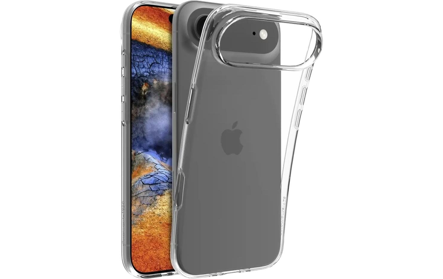 dbramante1928 Greenland Backcover – für Apple iPhone 17 Air, Kunststoff, Transparent, bis 1,2 m sturzsicher
