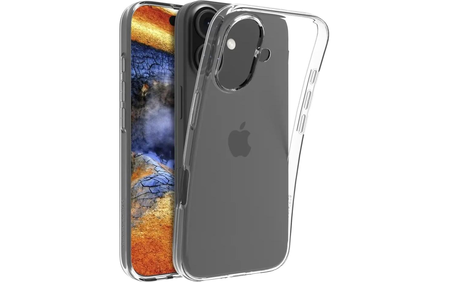 dbramante1928 Backcover – für Apple iPhone 17, Kunststoff, Transparent, bis 1,2 m sturzsicher