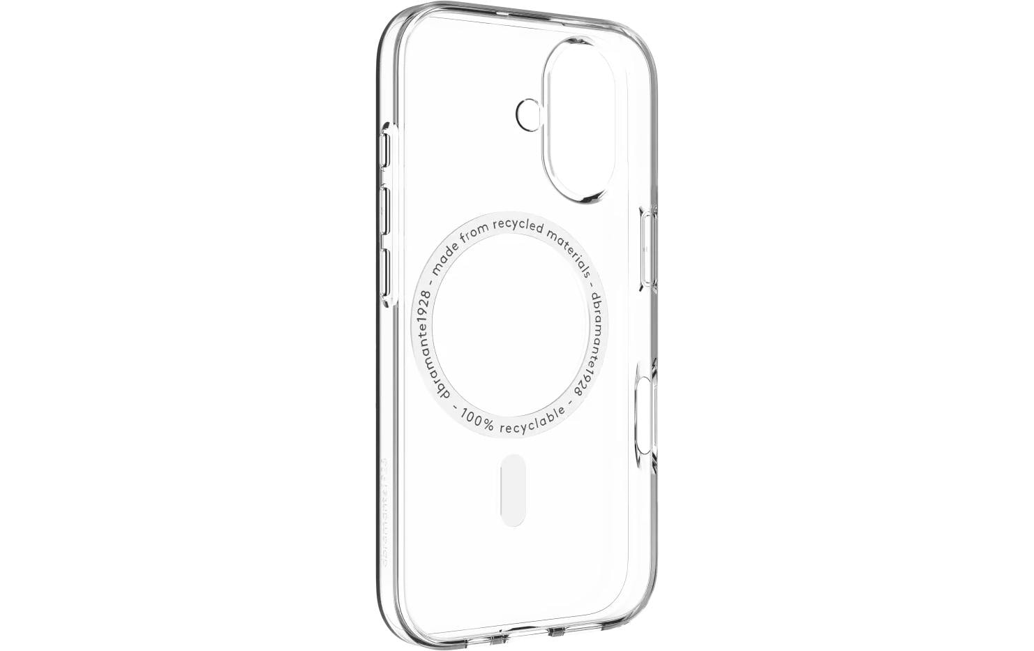 dbramante1928 Backcover – für Apple iPhone 17, Recycling-Kunststoff, transparent