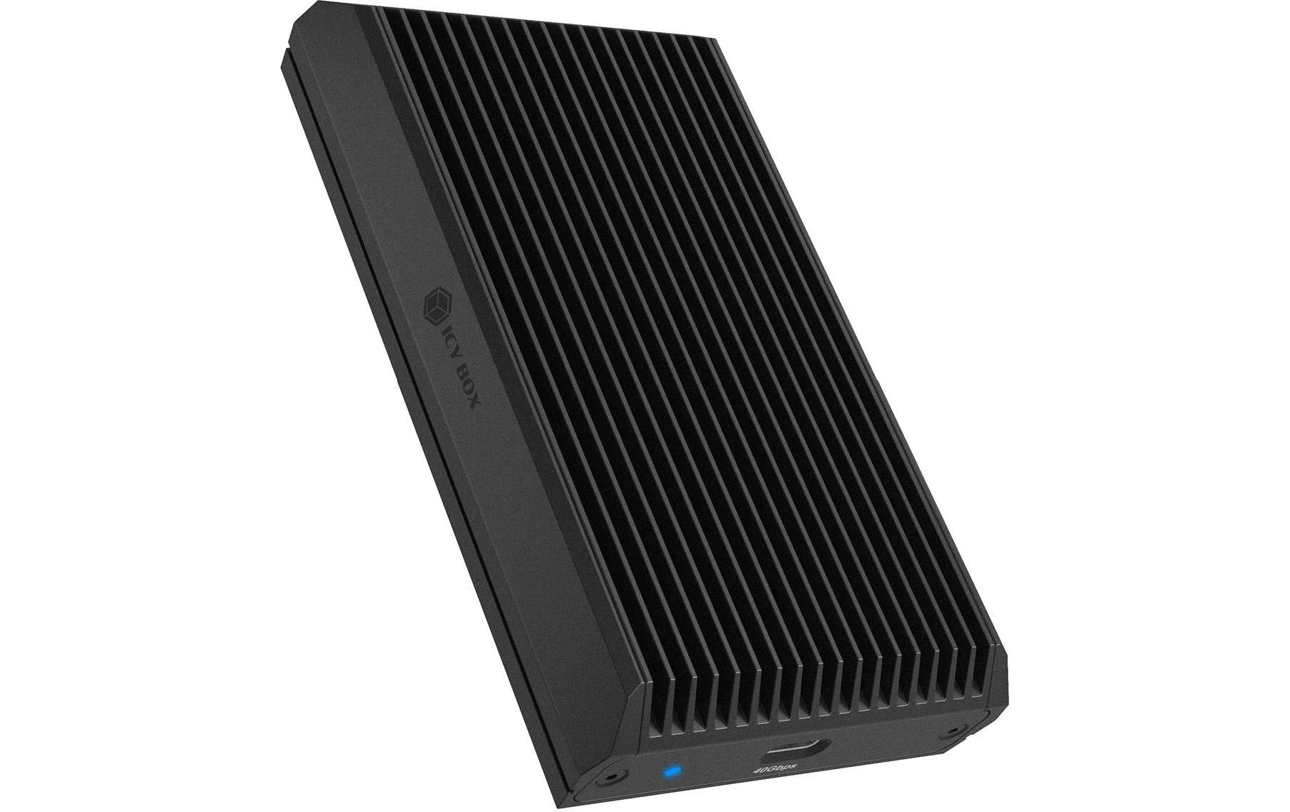 RaidSonic ICY BOX IB-1920M-C42 – 1-Bay externes Gehäuse – USB-C, für 2,5" HDD/SSD, SATA