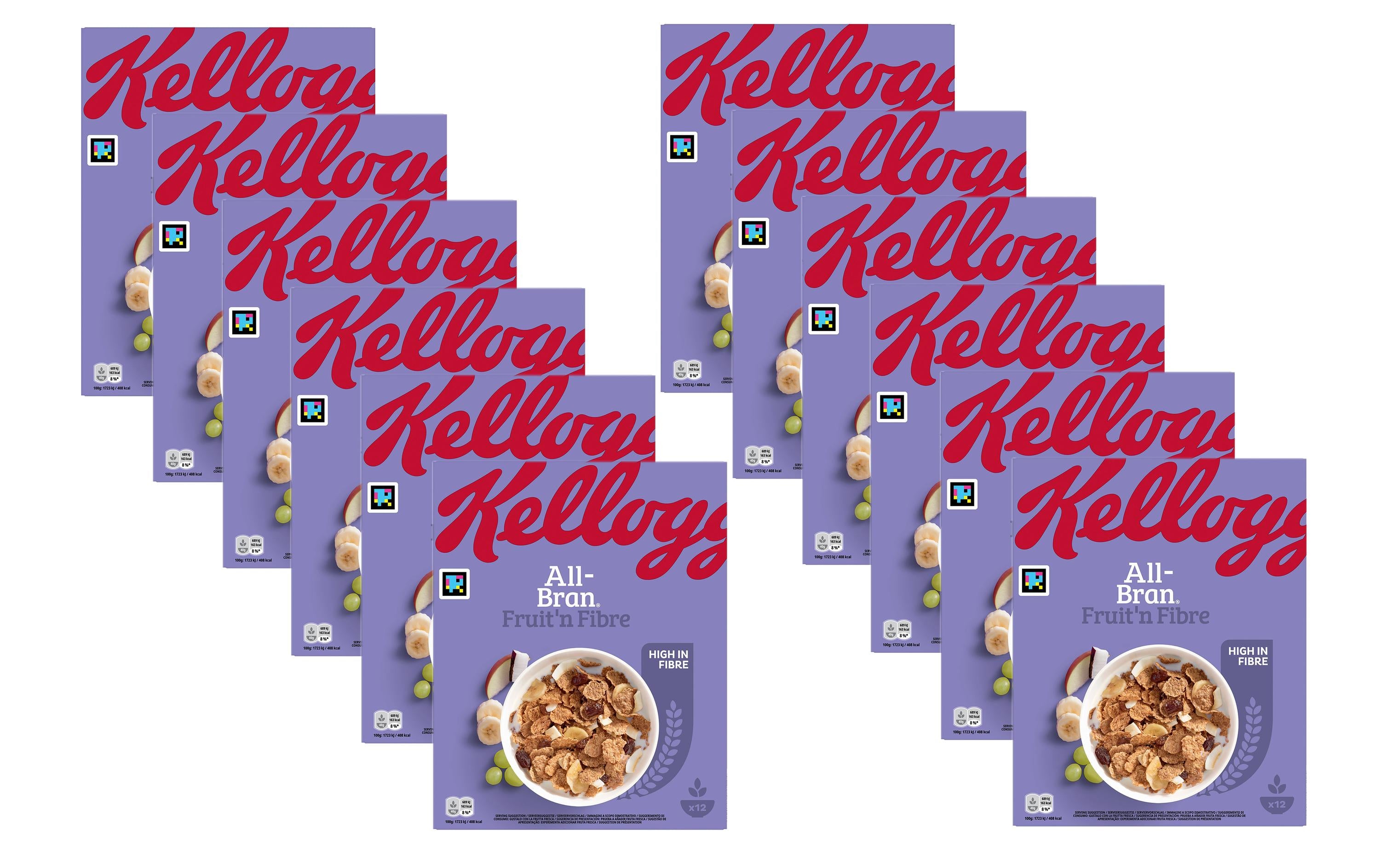 Kellogg Company Kellogg's Weizen-Vollkornflakes Früchte und Nüsse – Vollkorn – 6 kg