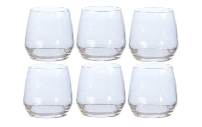 Royal Leerdam Trinkglas Enjoy the Moment – 6er Set, 370 ml, Glas, Transparent