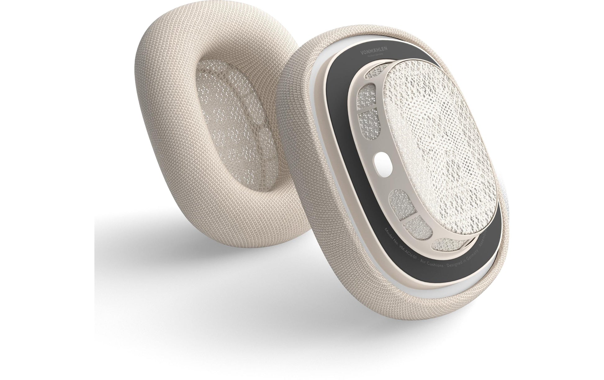 Vonmählen Air Cushions – Ohrpolster, Champagner, für AirPods Max