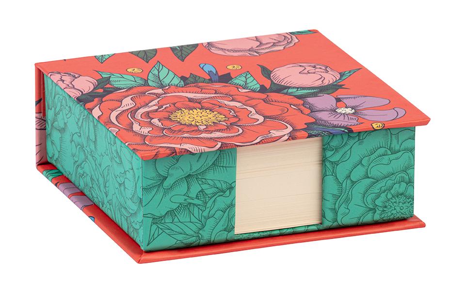 Clairefontaine Notizblock – 110 × 110 mm – blanko – 300 Blatt – 90 g/m² – mehrfarbig – PEFC