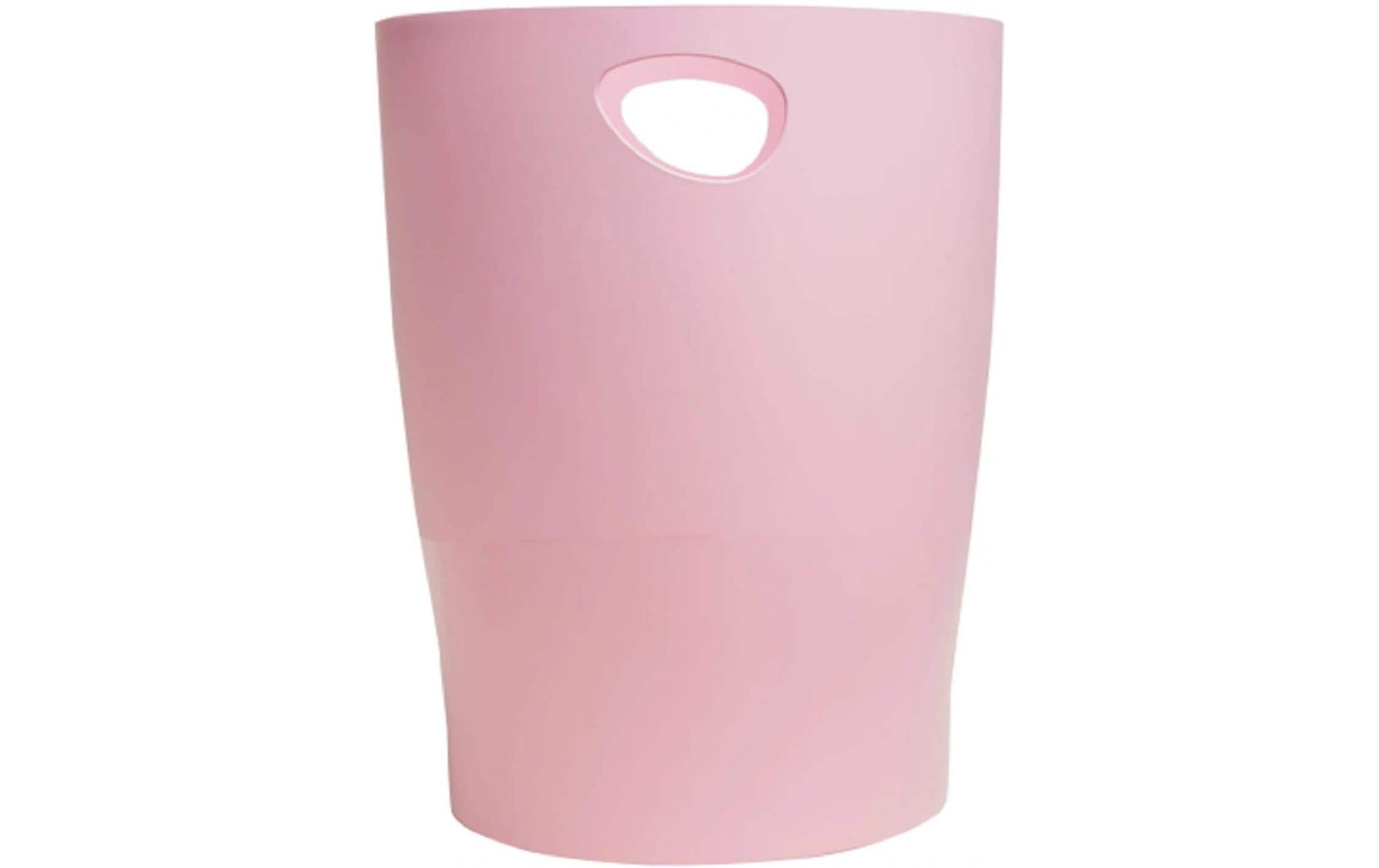 Exacompta Papierkorb – 15 l – Recycling-Kunststoff, rund – rosa