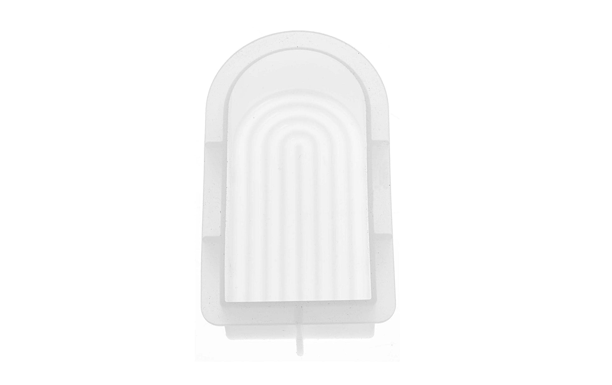 GLOREX Kerzengiessform – Bogen klein – Silikon – 37 × 60 × 120 mm – 1 Stück