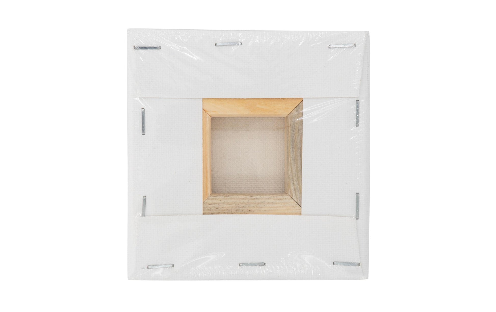 GLOREX Keilrahmen – 10 × 10 cm – 330 g/m² – Profil 17 mm – 3 Stk. – Baumwolle