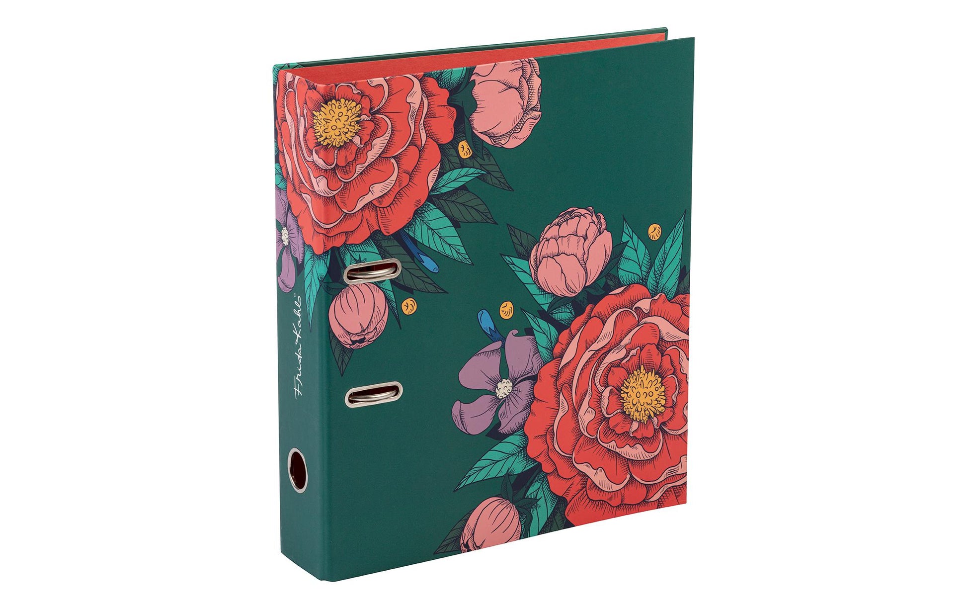 Clairefontaine Frida Kahlo Ringbuch – 2 Ringe – für A4 – Rückenbreite 7 cm – Mehrfarbig