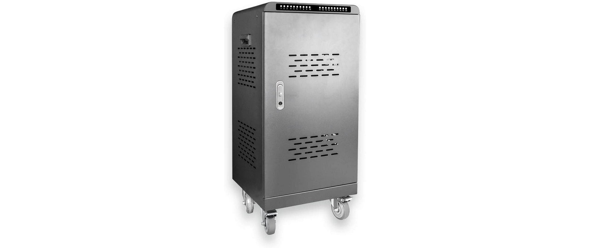 LMP Gerätewagen – für 20 Geräte – USB-C, abschliessbar – Schwarz