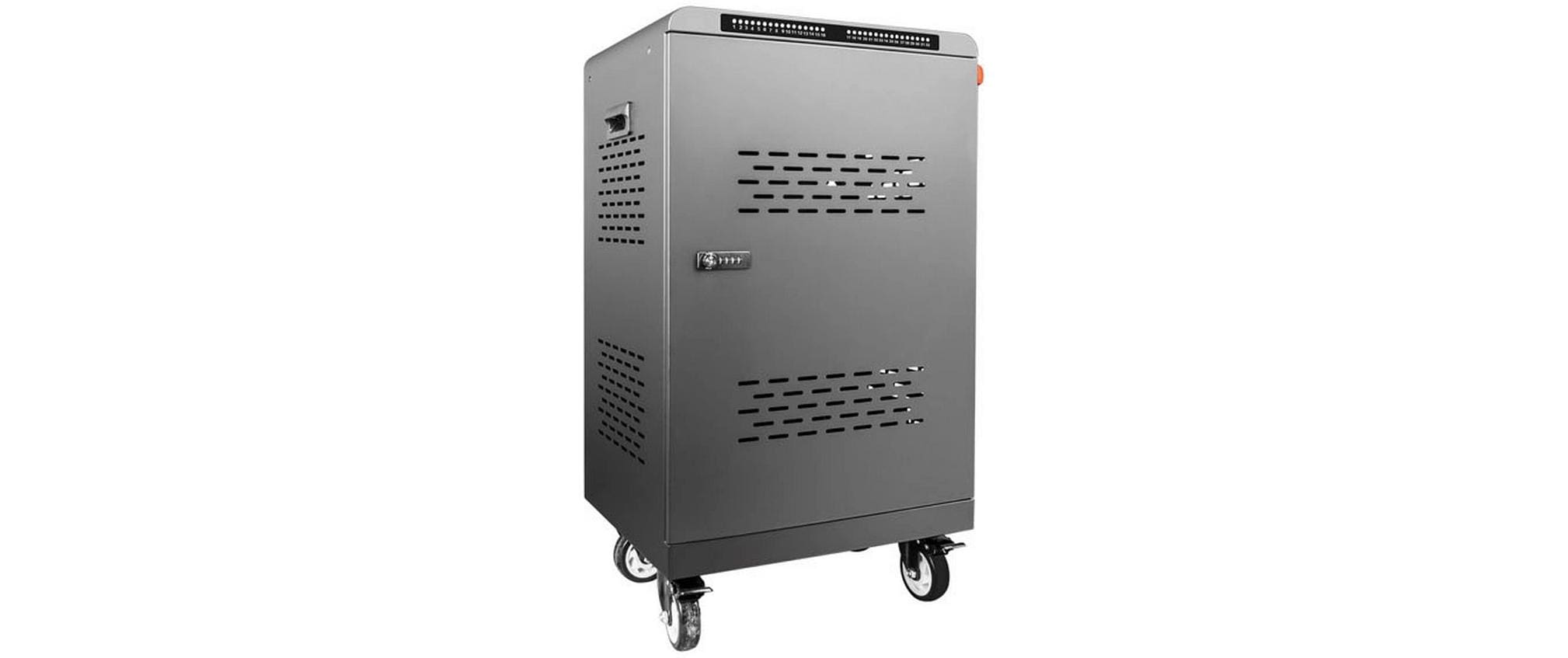 Lmp 32P USB-C – Ladewagen für 32 Geräte, abschliessbar, schwarz